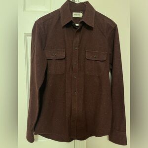 Rusty red Taylor Stitch button up with double pockets size 38